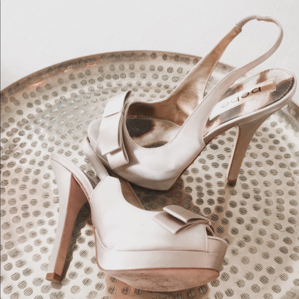 Bebe platform stiletto